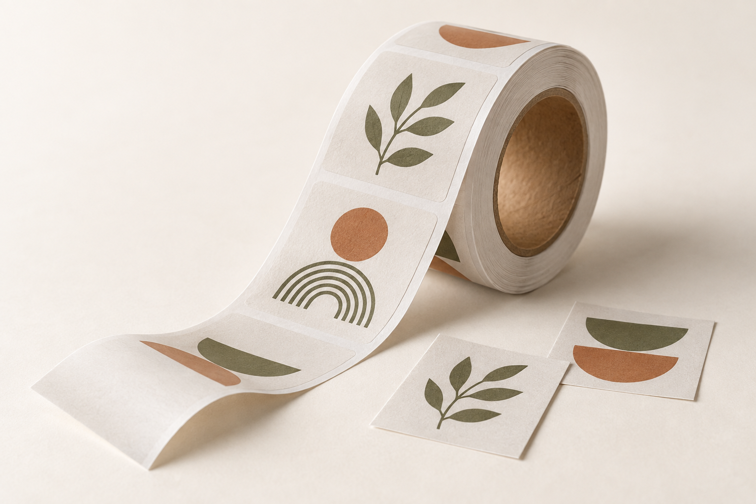 Original label material concept